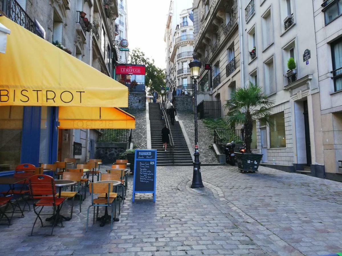 Ferienwohnung Studio In Montmartre Paris Exterior foto